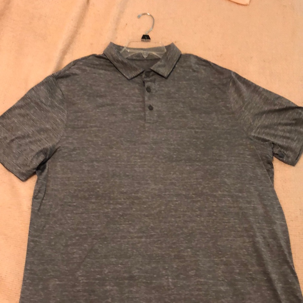 Champion, XL, men’s short sleeve polo, grey